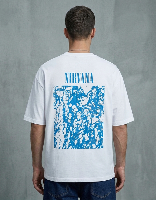 Nirvana Unisex Terry Oversized Tee
