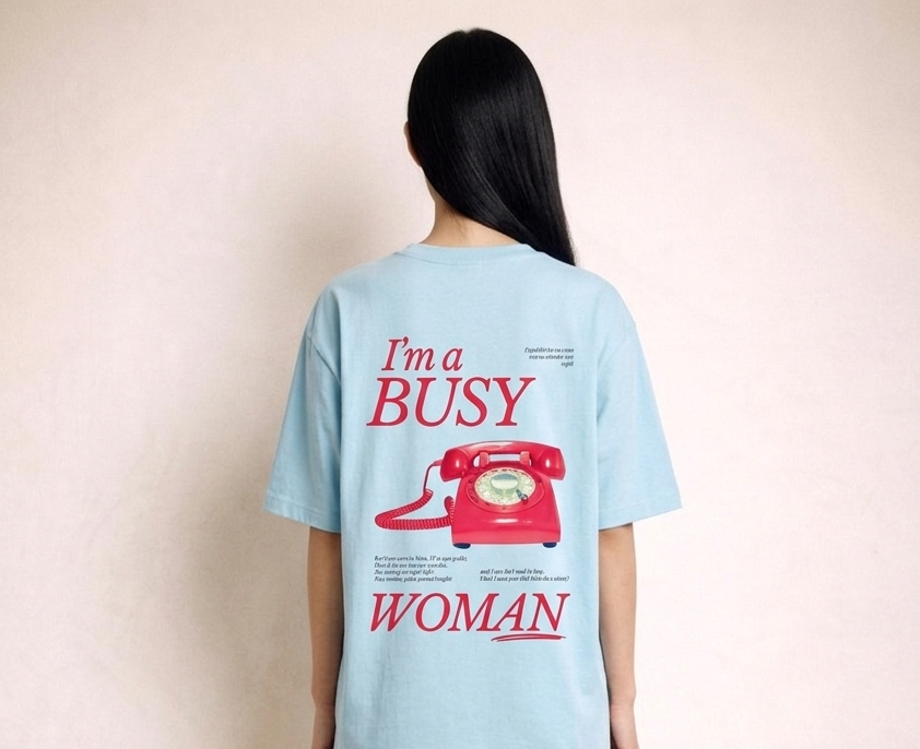 Busy Women Oversized Tee