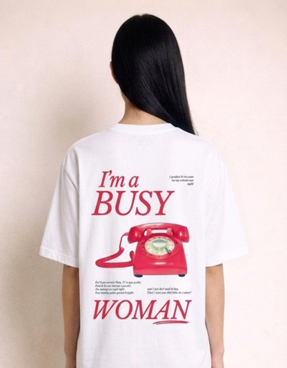 Busy Women Oversized Tee