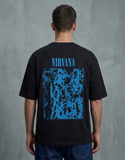Nirvana Unisex Terry Oversized Tee